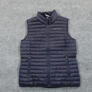 Eddie Bauer Navy Puffer Vest